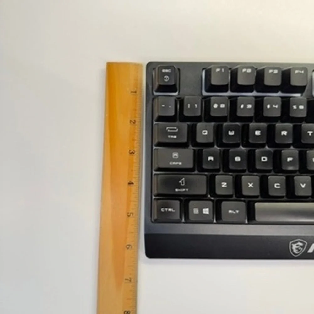 MSI Vigor GK30 Wired Gaming Keyboard RGB Mechanical-Like Plunger Switches Black